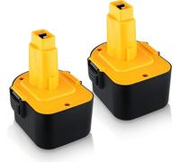 VANTTECH 4.8Ah DC9071 Ni-MH Replacement for Dewalt Battery DE9074 DW9072 DW9071 DE9071 DE9072 DE9075 DE9501 DC9072 152250-27 397745-01 (2 Pack)
