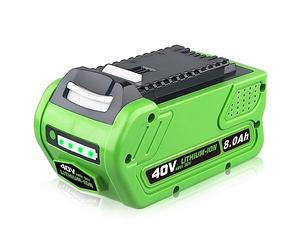 VANTTECH 40V 8.0Ah Replacement for Greenworks 40V Battery MAX 22272 27062 21242 29462 29252 20202 22262 25312 25322 20642 Compatible with GreenWorks 40V Lithium Power Cordless Tools