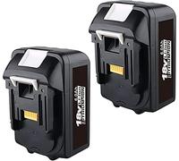 VANTTECH Pack of 2 18 V 6.0 Ah Li-Ion Replacement Battery for Makita Battery 18 V BL1850B BL1850 BL1860 BL1840 BL1830 BL1845 194204-5 LXT-400
