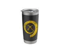 Vanuatu Flag BOAR'S TUSK and NAMELE Fronds Port Vila Stainless Steel Insulated Tumbler
