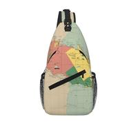 Vanuatu Geographical Features Crossbody Sling Bag Crossbody Shoulder Chest Bag Shoulder Strap Waist Fanny Pack Men Women