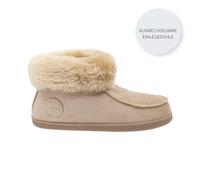 Vanuba Peppin Women's Leather Winter House Shoes Slippers 100% Sheepskin D006/01