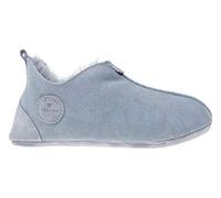 Vanuba - Women's Slippers Oxford 3 UK, Lambskin mules, Leather Flip Flops, Wool, Comfortable Lambskin Slippers, Handmade - Ash Gray