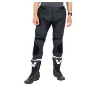 Vanucci VST-2 Men Leather Combi Trousers Black 26