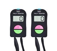 VANVENE Electronic Hand Clicker Counter, Digita Creen Counter,Add and Subtract People Flow Manual Counter Clicker for Golf Sports (2PCS)