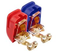 Vanyibro 1 Pair Quick Release 12V Battery Terminals Clamps Connectors,Leisure Battery Connector for Car Caravan Motorhome