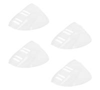 Vanyibro 2 Pairs Eyeglass Wing,Anti-Slip Clear Side Shields for Safety Glasses,Universal Side Shield for Small Medium Large Eyeglasses