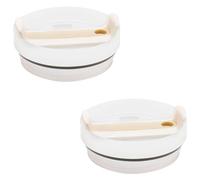 Vanyibro 2 Pcs Tumbler Lids for Stanley Cup,Leak-Proof Splash-Proof Accessories for 40 oz Stanley Tumbler with Straw Hole