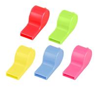 Vanyibro 20PCS Placstic Whistle, Referee Whistle, Whistles with Lanyards Sport Whistle children's whistle for School Sports Training, Football, Security and Emergency Survival