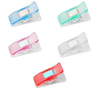 Vanyibro 25PCS Sewing Clips for Fabric Quilting Supplies,Premium Craft DIY Accessories, Effortless Sewing,Essential Supplies for Seamstresses,5 Colors