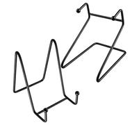 Vanyibro 2PCS 4 Inch Plate Stands for Display,Black Iron Easel Plate Holder, Metal Frame Display Stands for Display Pictures Photo Frames Book Decorative Plates