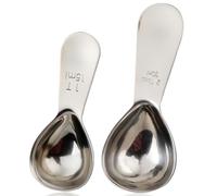 Vanyibro 2pcs Stainless Steel Coffee Scoops with Graduated Measuring Spoons, Perfect for Brewing The Perfect Cup of Coffee
