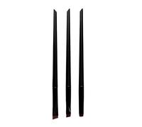 Vanyibro 3PCS Eyeliner Brush Kit, Professional Makeup Tools for Eyeshadow and Eyebrow(Black)