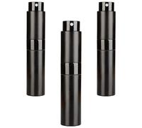 Vanyibro 3PCS Perfume Atomiser 8ml Refillable Bottles Perfume Dispenser Portable Sprayer Bottle for Travel Black