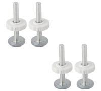 Vanyibro 4PCS Pressure Mounted Baby Gates Threaded Spindle Rods,M10 x 80MM, Walk Thru Gates Accessory Kit