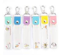 Vanyibro 6pcs Personalized Name Tags for Kids, Fun and Functional All-Purpose Labels, Perfect for Backpacks and Water Bottles