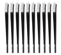 Vanyibro Double-Ended Small Cleaning Brushes Set, Hard Bristle Nylon Detailing Crevice Brushes for Kitchen, Sink, Bathroom, Gaps, Corner, Small Space (10 Pcs)