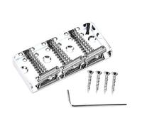 VANZACK 1 set Durable Metal Guitar Bridge Tailpiece with Screws Tremolo System for Electric Guitars High Durability Replacement Easy to Install Accessories