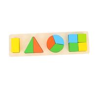 VANZACK 1 Set Geometric Shape Matching for Early Learning Shape Recognition Cognitive Development Versatile Geometry for Preschoolers