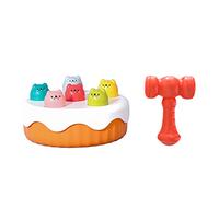 VANZACK 1 Set Interactive Early Educational for Funny Parent Mole Attack Game Random Color Engaging Developmental Plaything for Enhance Reaction and Concentration Skills Random Color