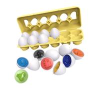 VANZACK 1 Set Matching Educational Set for Transport Tool Cognition Egg for Boys for Birthdays Parties and Learning Fun