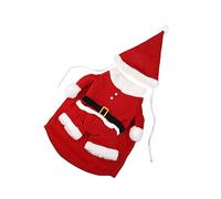 VANZACK 1 Set Pet Garment Small Dog Outfits Pet Santa Costume Dog Clothes Puppy Holiday Clothes Christmas Cloak Pet Clothes Dog Xmas Costume Dog Coat Pet Hooded Clothes Santa Clause Outfit