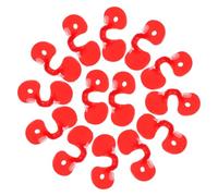 VANZACK 1000pcs Chicken Pecking Glasses for Chickens Plastic Material Hen Pecking Peepers Accessories for Fighting Prevention