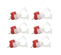VANZACK 10pcs Automatic Chicken Waterer Cups Easy Install Poultry Drinking Fountain PVC Pipe Connection Practical Drinking for Chickens and Birds