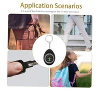 VANZACK 10pcs Compass for Hiking Pocket Compass for Men Hunting Hiking Survival Black