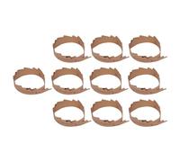 VANZACK 10pcs Guzheng Code Positioning Paper Lightweight Light Brown Guzheng Auxiliary Installation Tool Professional Zheng Code Map for Stringed Instrument Accessories