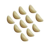 VANZACK 10pcs Lazy Garlic Fake Garlic Model Decorative Photo Props for Restaurant Kitchen Parties