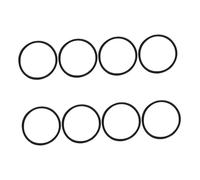 VANZACK 10pcs Microphone Shocking Mount Bands Mic Rubber Holder Rubber Shocking Mount Bands Mic Noise Elastic Vibration Ring Rings Elastic Black