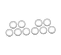 VANZACK 10pcs Parrot Wooden Nest Hole Anti-bite for Birds Metal Breeding Box Accessories for Parrots Cockatiels and Finches