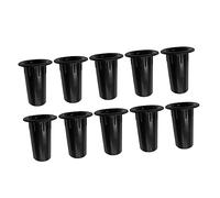 VANZACK 10pcs Plastic Speaker Port Tubes 41x80mm Replacement Bass Reflex Speaker Air Outlet Accessory for Subwoofer Enclosures in Live Sound Applications
