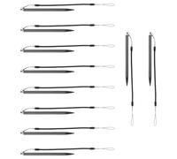 VANZACK 10Pcs Resistive Stylus Pens with Fine Tip and Coiled Spring Anti-Lost Rope for Digital Note Taking on Phones and Tablets