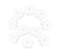 VANZACK 10pcs Sponges for Cleaning Oil Absorbing Sponge Bath Shower Pool Spa Oil Remover Flower Shape Design Pool Cleaner