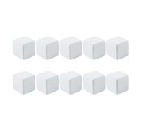VANZACK 10pcs Tortoise Tank Calcium Blocks for Reptiles Mineral Chew Stones for Turtle and Freshwater Turtle Aquarium Water Quality Stabilizer