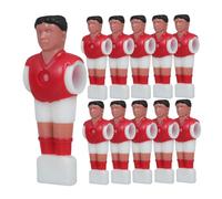 VANZACK 11pcs Table Soccer Figures Foosball Machine Accessories Lightweight Desktop Football Players Easy to Install Replacement for Table Football Game