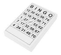 VANZACK 120Pcs Funny Bingo Cards for Household Party Games Interactive Bingo Papers for Family Gatherings Adults Fun Easy to Play Bingo for Charity Events Game