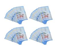 VANZACK 120pcs Pet Funeral Memorial Paper Supplies with Cat Dog Ancestral Tribute Patterns Traditional Sacrificial for Rituals and Remembrance Ceremonies Blue Design