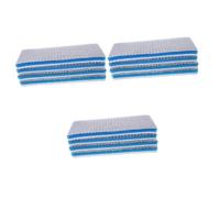 VANZACK 12pcs Fish Tank Filter Sponge High-density Polyester Aquarium Filter Media for Water Reusable and s