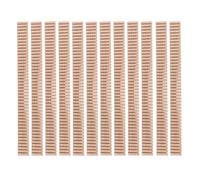 VANZACK 12pcs Guitar Echo Bar Okoume Wood Lining Strip for Acoustic Guitar Purfling Binding Replacement Parts Luthier Tools