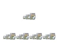 VANZACK 15pcs Spider Habitat Box Acrylic Jumping Spider Breeding Case Insect Container