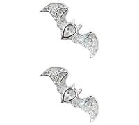 VANZACK 1Pair Gothic Bat Ear Studs for Women Small Lightweight Post Earrings Halloween Jewelry for Teens Delicate for Special Occasions
