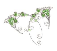 VANZACK 1Pair Retro Ear for Women Handmade Non Pierced Elf Earrings Comfortable Fit Unique Design for Teens and Various Occasions Decorative Costume Accessories