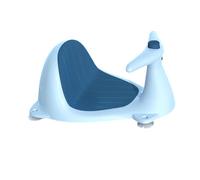 VANZACK 1Pc Bathing Stool with Spray Water Design Comfortable Bathing Chair for Bathtub Easy Installation Backrest Support for Newborns Luxurious Blue