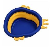 VANZACK 1Pc Cartoon Wash Basin for Boy Girl Portable Bathing Tub with Capacity Lightweight and Durable PP Material Adorable Design for Easy Use and Convenience
