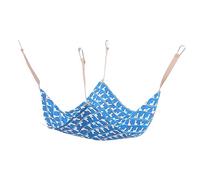 VANZACK 1pc Cat Hammock Linen Breathable Pet Small Cat Beds Indoor Hammock Pet Sleeping Bed Hanging for from Mesh Sleeping Nest Cotton Linen Blue