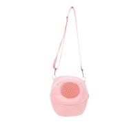 VANZACK 1pc Hamster Shoulder Bag Small Animal Carrier Bag Pet Pouch for Outdoor Portable Hamster Carrier Little Critters Hamster Carrier Pouch Hamster Crossbody Bag Hamsters Totebag Pink
