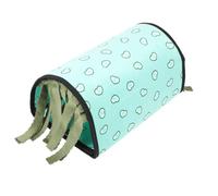 VANZACK 1pc Hamster Tunnel Nest Cute Hiding Shelter for Guinea Pig Play Nest Toy for Small Animals Cozy and Creative Hideout for Hamster Chinchilla and Rat Heart Design